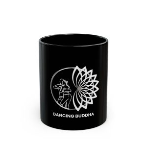 Skodelica - ČRNA - DANCING BUDDHA